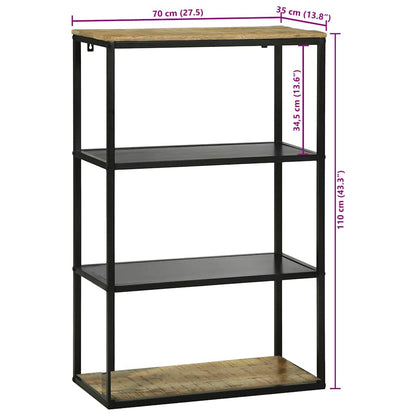 Bookcase 70 x 35 x 110 cm Solid Mango wood
