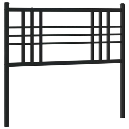 Metal Replace Headboard Black 100cm