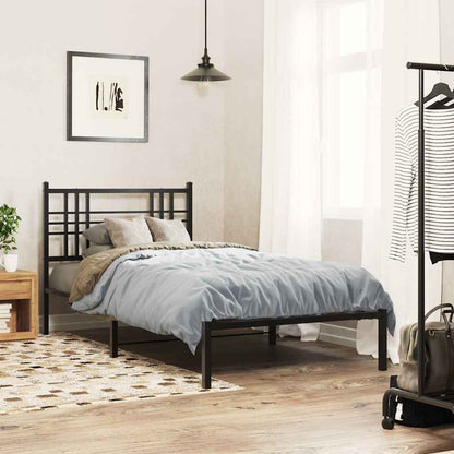 Metal Replace Headboard Black 100cm
