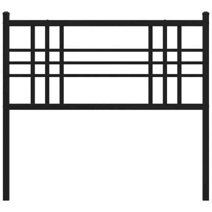 Metal Replace Headboard Black 100cm