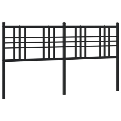Metal Replace Headboard Black 160cm