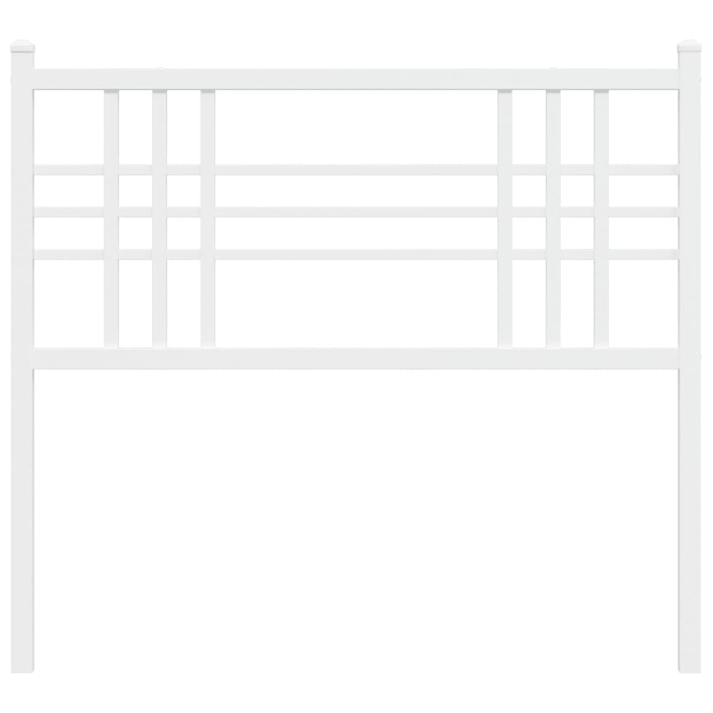 Metal Replace Headboard White 100cm
