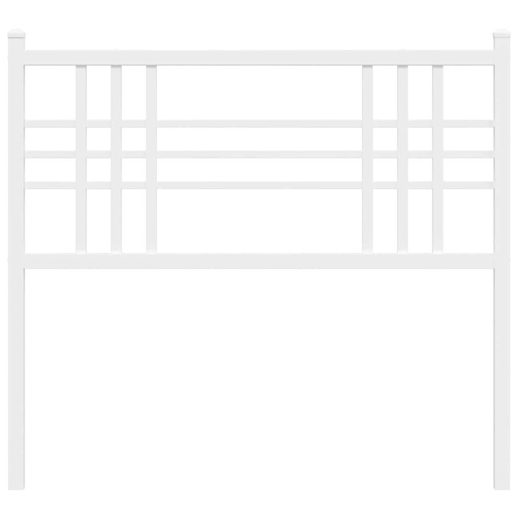 Metal Replace Headboard White 107cm