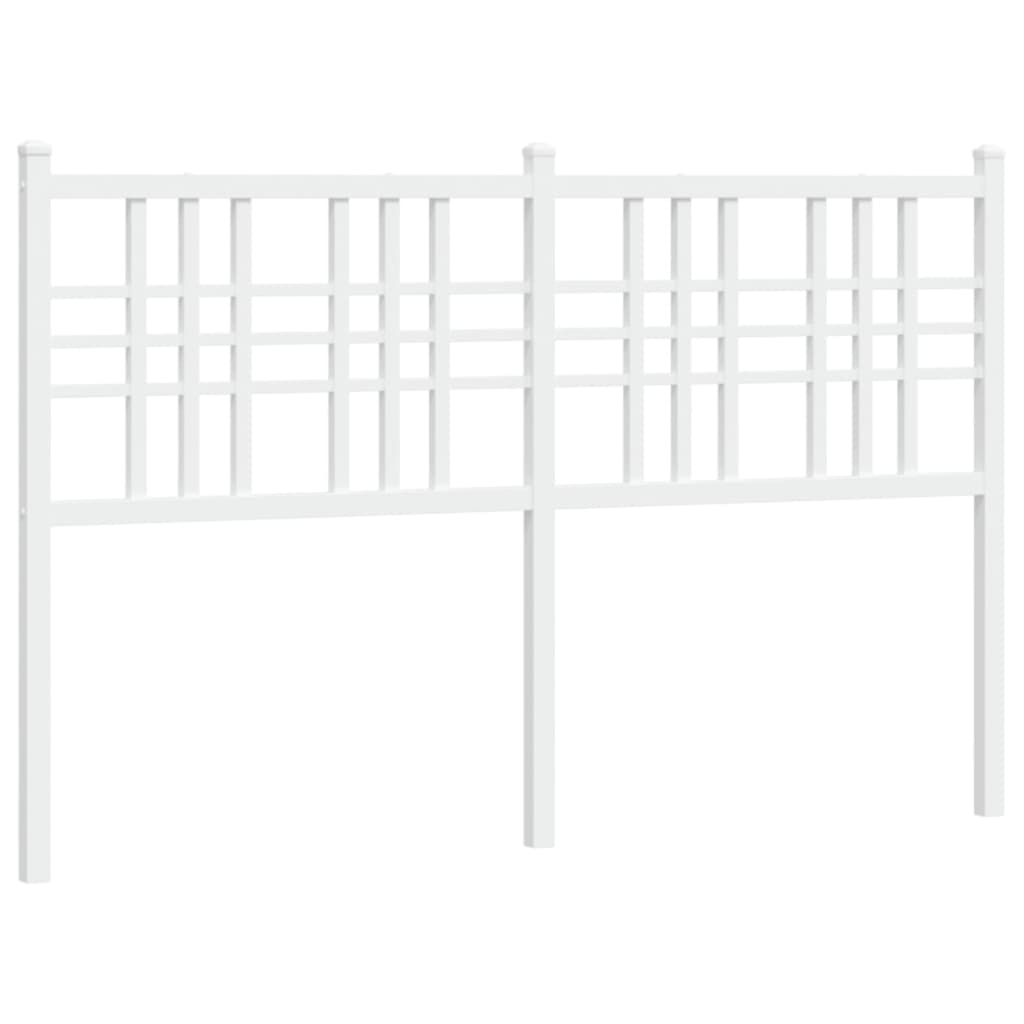 Metal Replace Headboard White 120cm