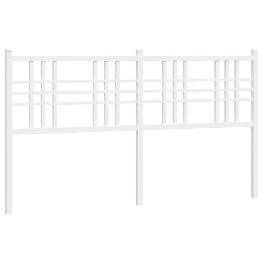 Metal Replace Headboard White 160cm