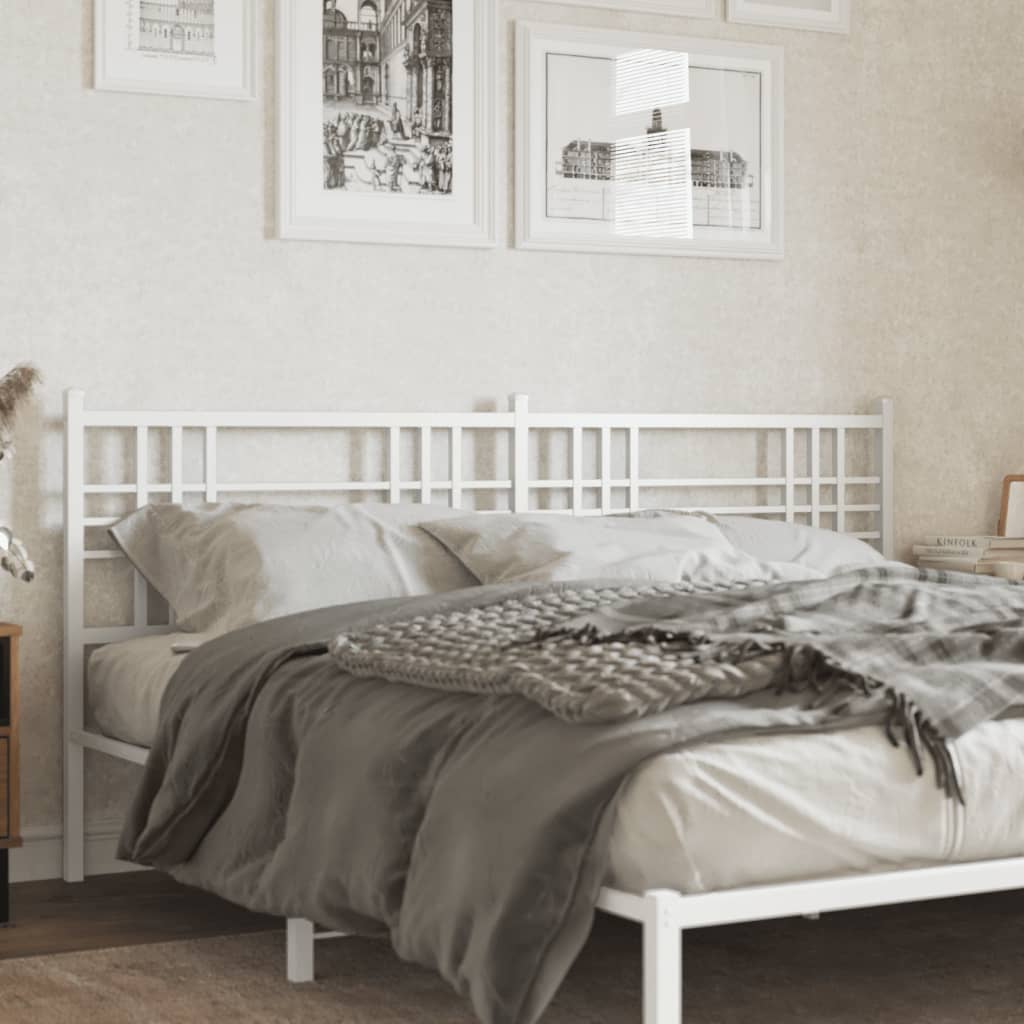 Metal Replace Headboard White 180cm