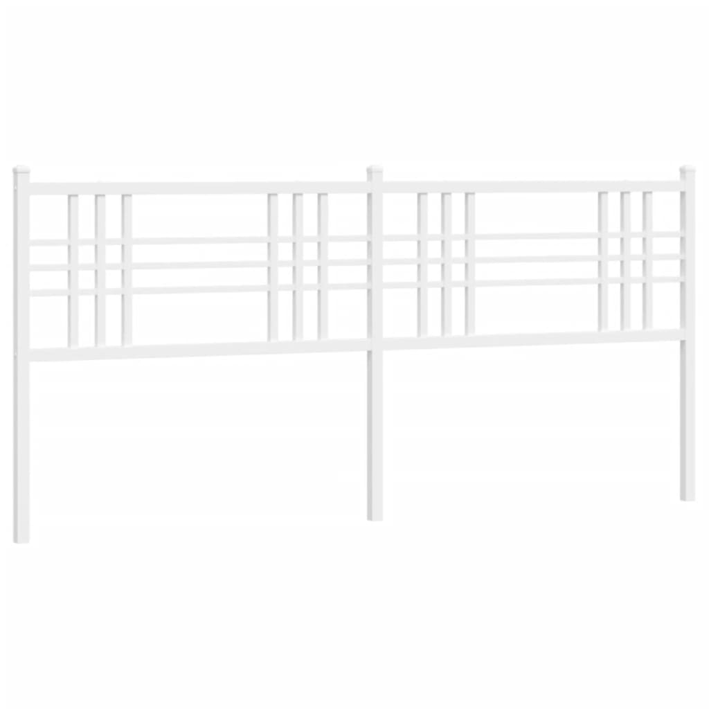 Metal Replace Headboard White 200cm