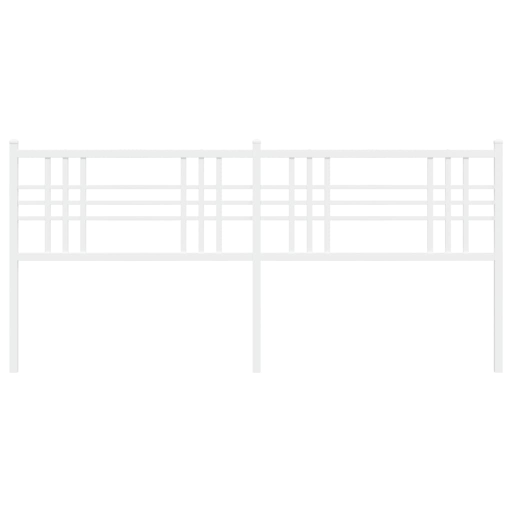 Metal Replace Headboard White 200cm
