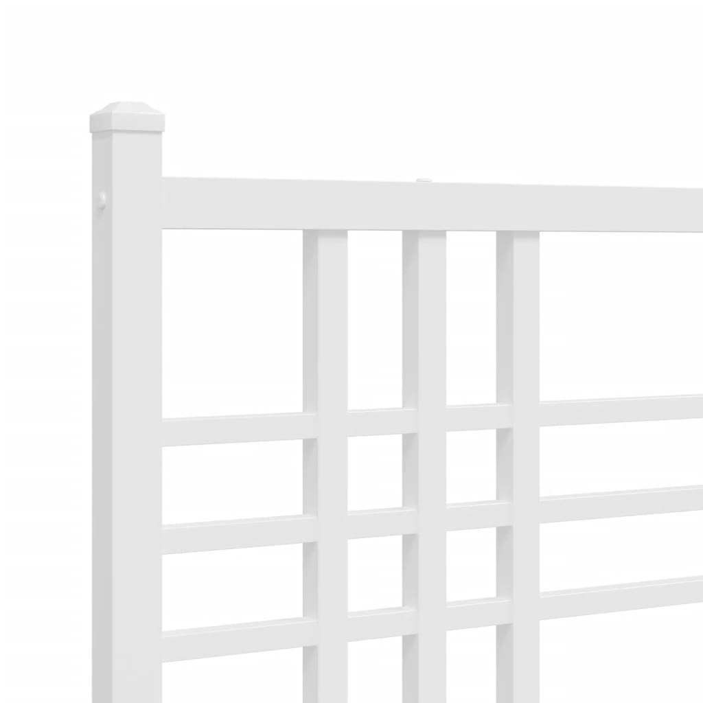 Metal Replace Headboard White 200cm