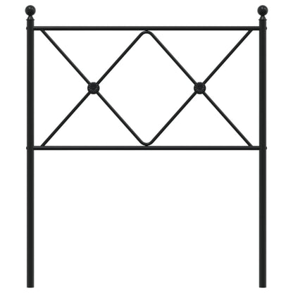 Metal Replace Headboard Black 75cm