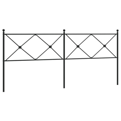 Metal Replace Headboard Black 193cm