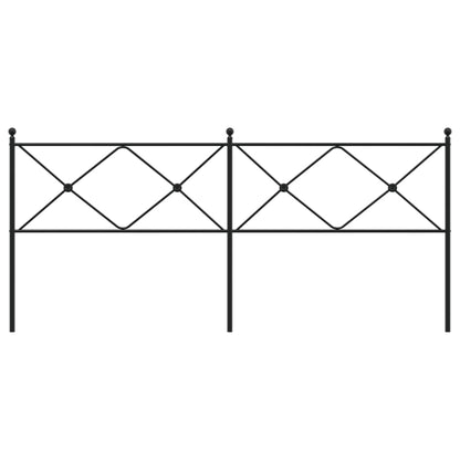 Metal Replace Headboard Black 193cm