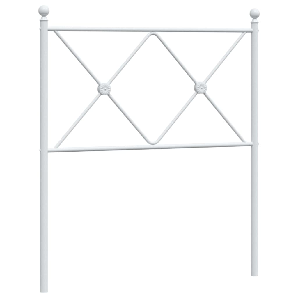 Metal Replace Headboard White 75cm
