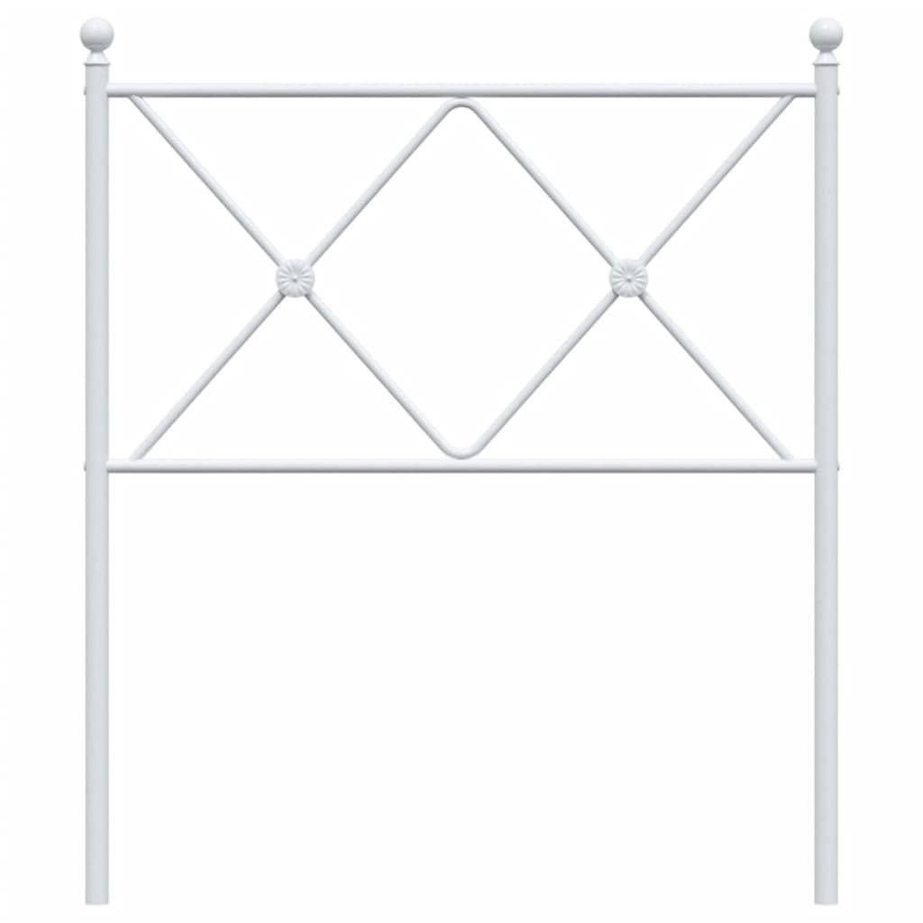 Metal Replace Headboard White 75cm
