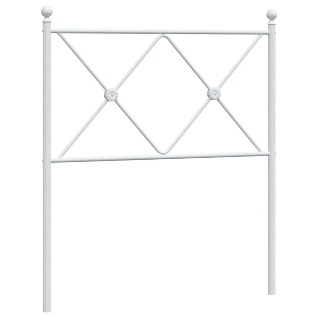 Metal Replace Headboard White 80cm