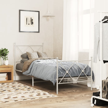 Metal Replace Headboard White 80cm