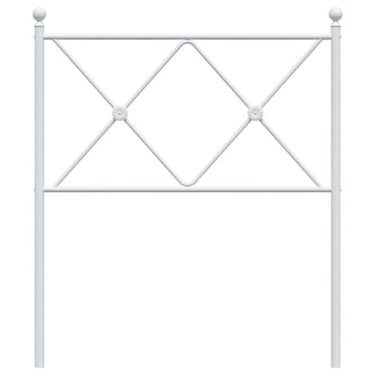 Metal Replace Headboard White 80cm