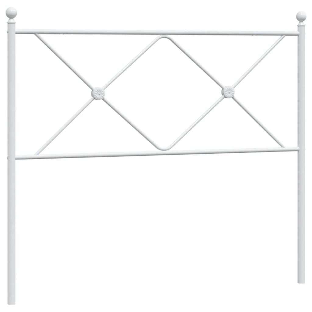 Metal Replace Headboard White 107cm