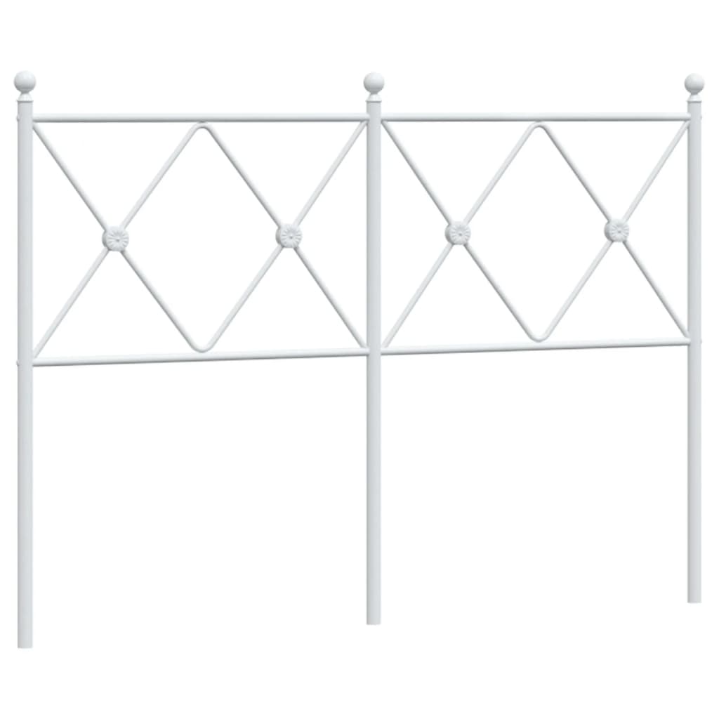 Metal Replace Headboard White 120cm