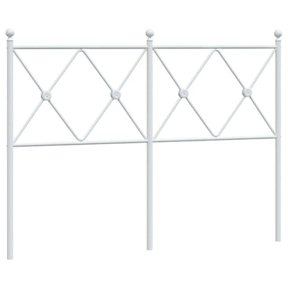 Metal Replace Headboard White 120cm