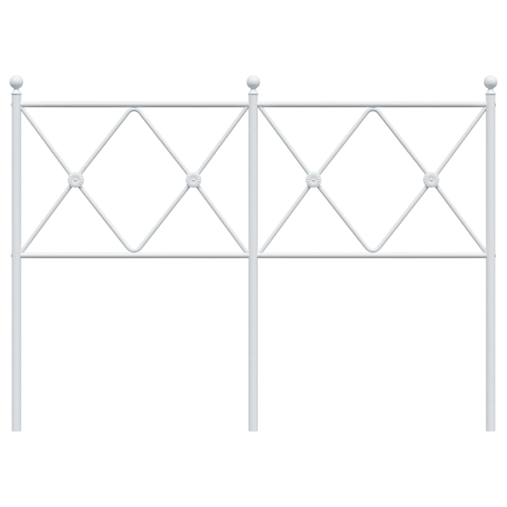Metal Replace Headboard White 120cm