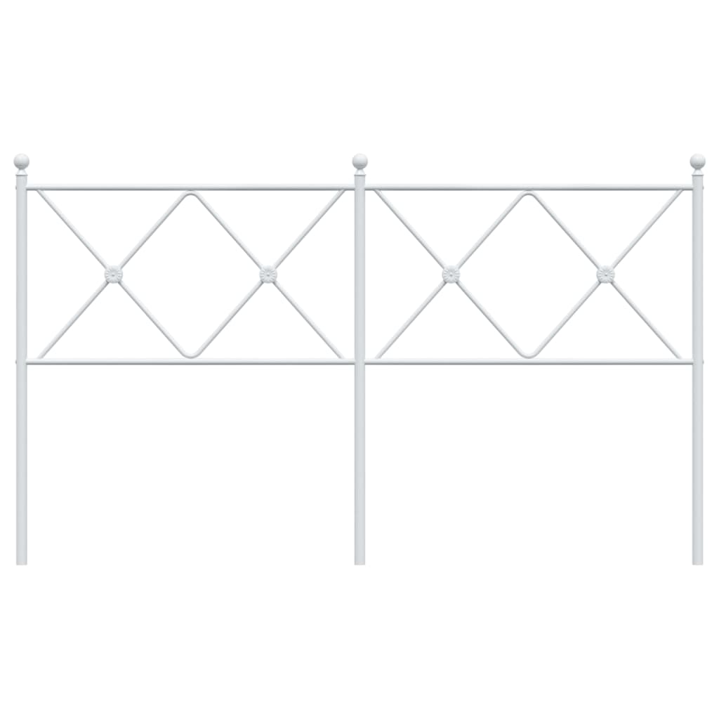 Metal Replace Headboard White 150cm