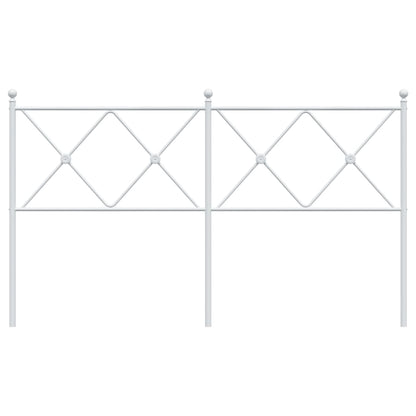 Metal Replace Headboard White 150cm