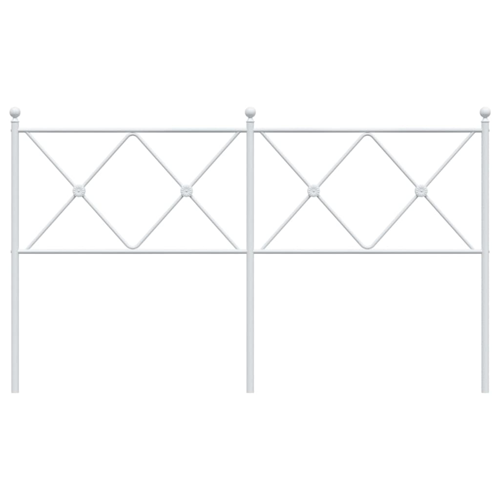 Metal Replace Headboard White 160cm