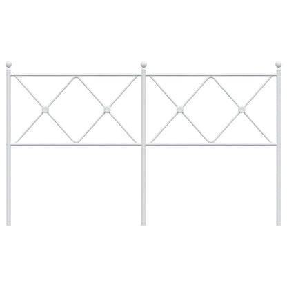 Metal Replace Headboard White 160cm