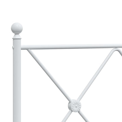 Metal Replace Headboard White 160cm