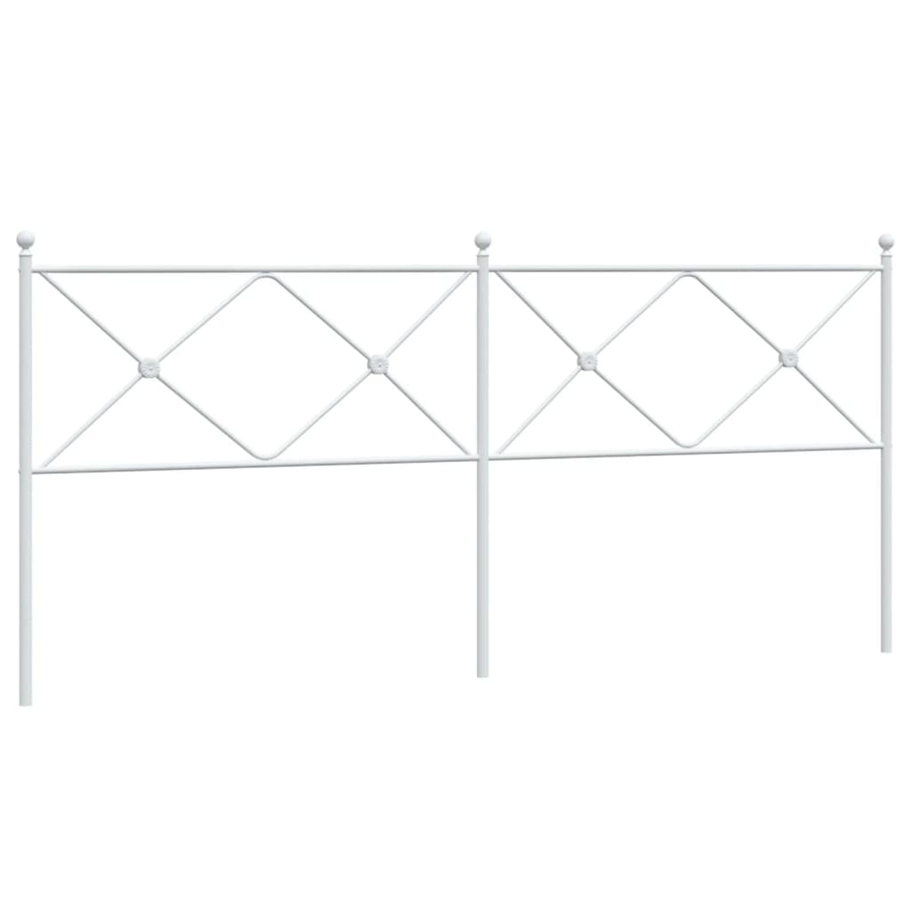 Metal Replace Headboard White 193cm