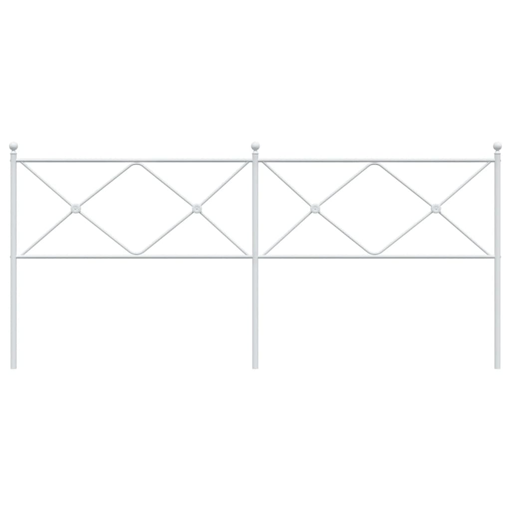 Metal Replace Headboard White 193cm