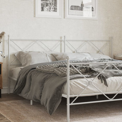 Metal Replace Headboard White 193cm