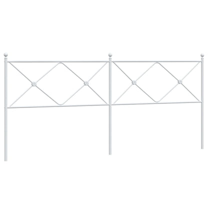 Metal Replace Headboard White 200cm