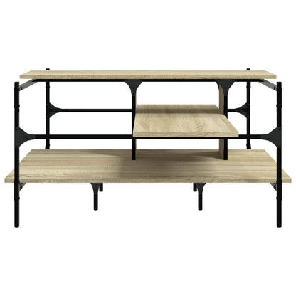 Coffee Table Sonoma Oak 100x100x48,5 cm Engineered Wood