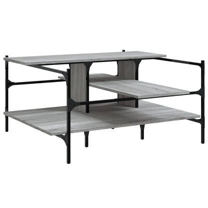 Coffee Table Grey Sonoma 100x100x48,5 cm Engineered Wood