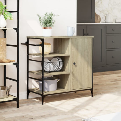 Kitchen Trolley Sonoma Oak 87,5x38,5x84,5 cm Engineered Wood