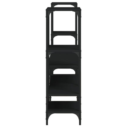 TV Cabinet Black 206,5x28,5x95 cm Engineered Wood