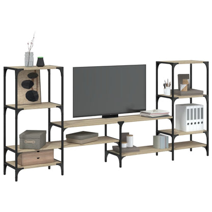 TV Cabinet Sonoma Oak 206,5x28,5x95 cm Engineered Wood