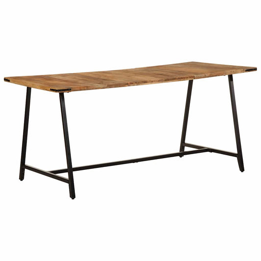 Dining Table 160x80x75 cm Solid Wood Mango