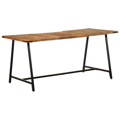 Dining Table 160x80x75 cm Solid Wood Mango
