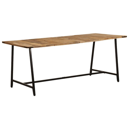 Dining Table 180x90x75 cm Solid Wood Mango