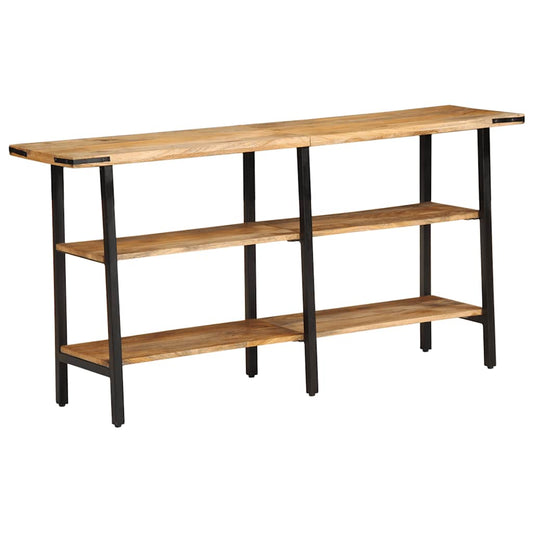 Console Table 140x35x70 cm Solid Wood Mango