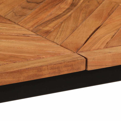Dining Table 160x80x75 cm Solid Wood Acacia