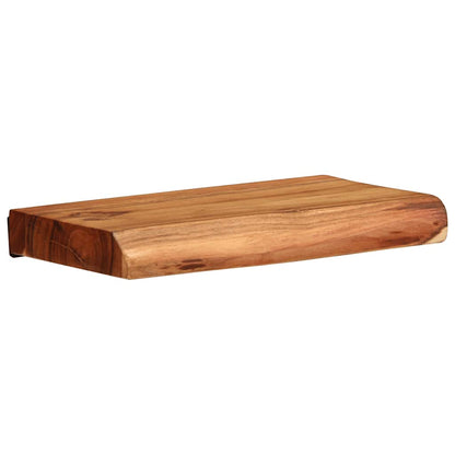 Wall Shelves 2 pcs 30x20x3,5 cm Solid Wood Acacia