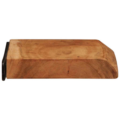 Wall Shelves 2 pcs 30x20x3.5 cm Solid Wood Acacia