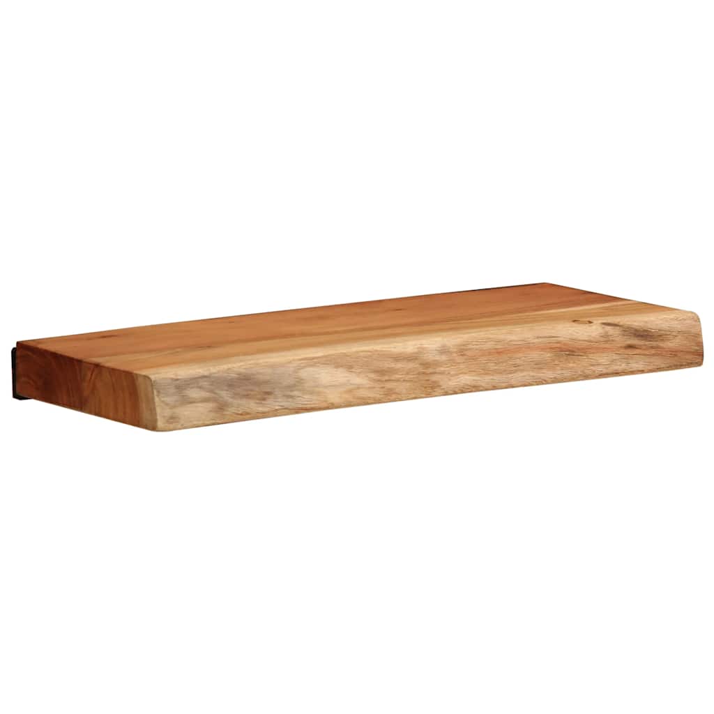 Wall Shelves 2 pcs 40x20x3.5 cm Solid Wood Acacia