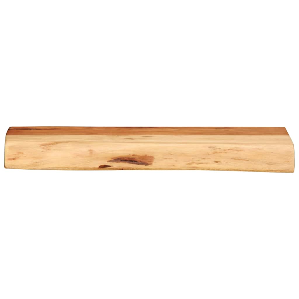 Wall Shelves 2 pcs 40x20x3.5 cm Solid Wood Acacia