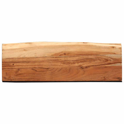 Wall Shelves 2 pcs 60x20x3.5 cm Solid Wood Acacia