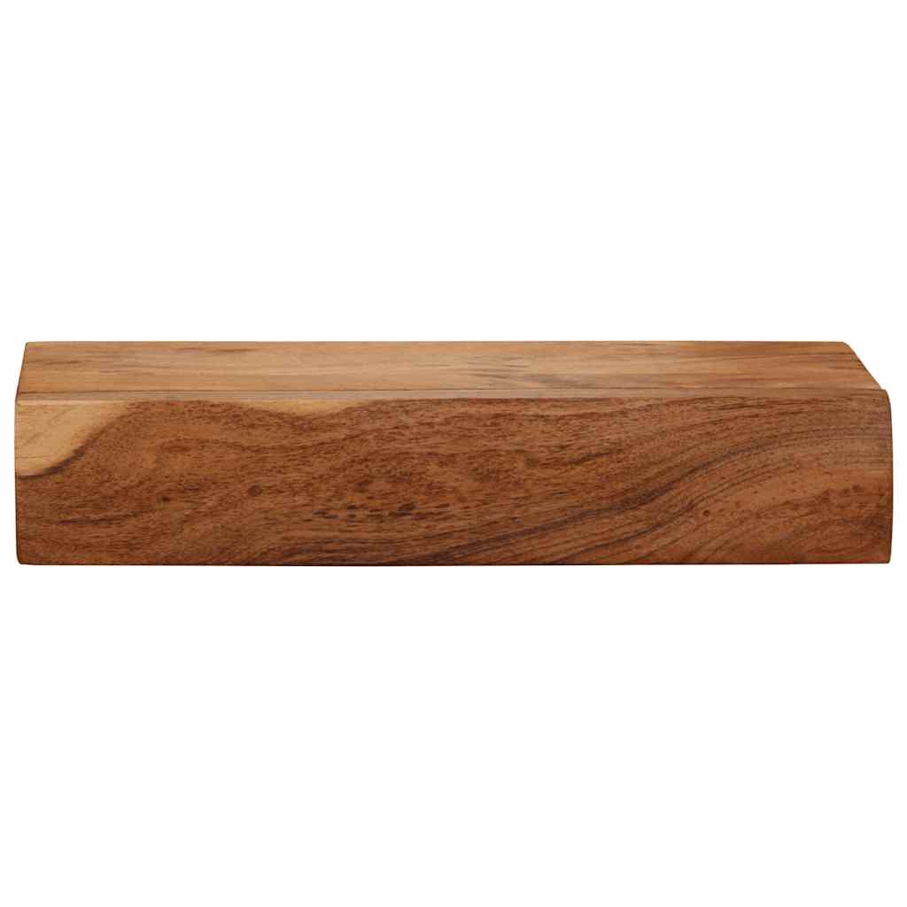 Wall Shelves 2 pcs 40x17x8 cm Solid Wood Acacia